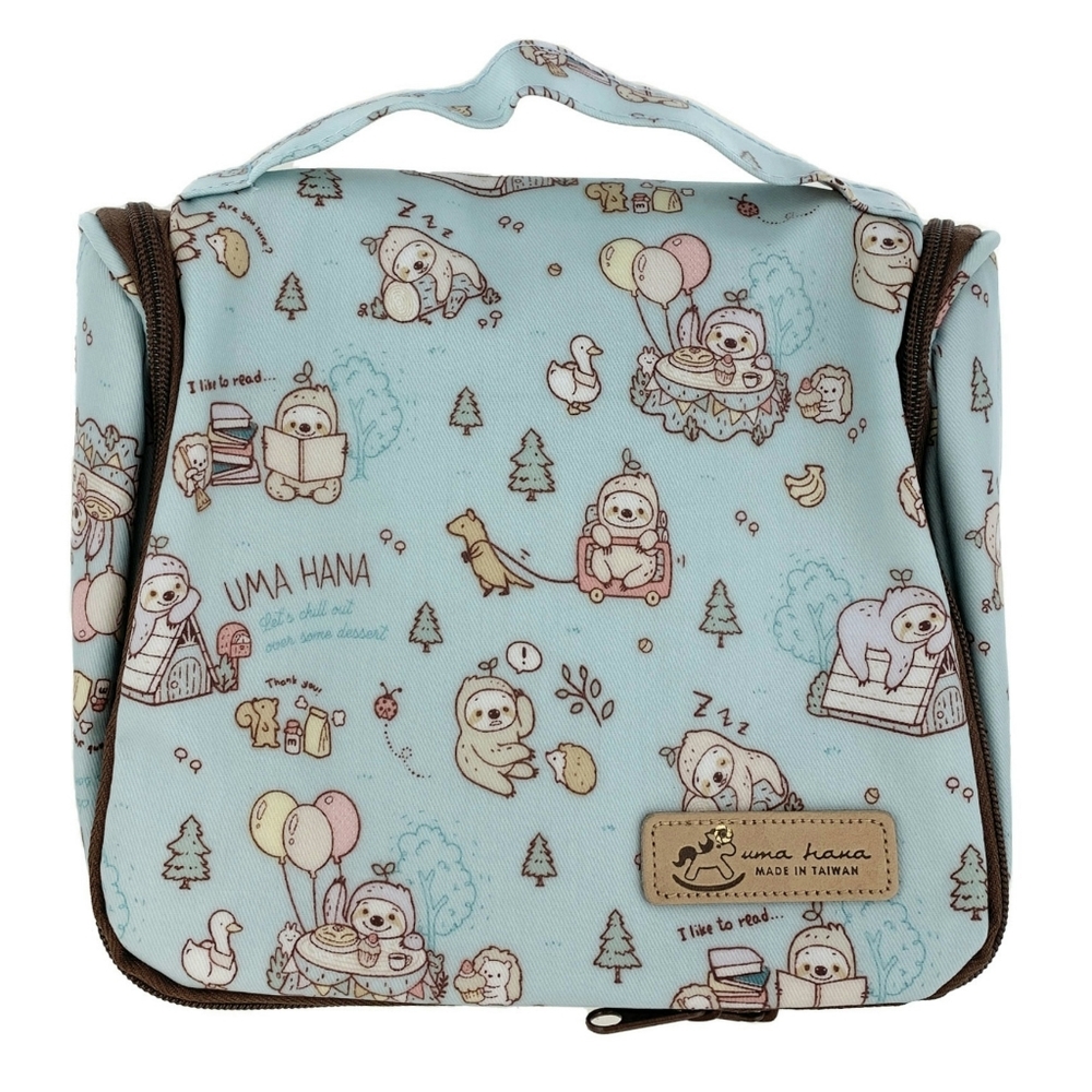 Waterproof Sloth Travel Toiletry Makeup Cosmetic Bag